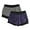 Charcoal/Purple, variant on icyzone Exercise Athletic Jogging Shorts 2-in-1
