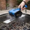 thumbnail image 2 of Cepillo eléctrico para parrilla, cepillo limpiador para barbacoa, herramienta de limpieza práctica y compacta. Azul, 2 of 9