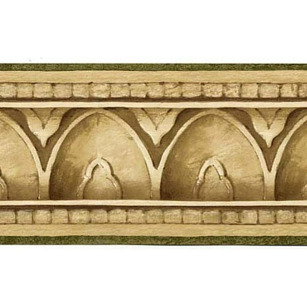 879370 Architectural Moulding Wallpaper Border