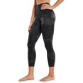 thumbnail image 1 of Pantalones CRZ YOGA Butterluxe de Cintura Alta 23" Tie Dye Negro Suave, 1 of 4