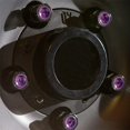thumbnail image 4 of Dorman 712-X95J Wheel Nut Cap (Purple Aluminum Purple (Pack of 20), 4 of 4