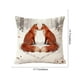 thumbnail image 1 of Decoraciones de San Valentín, adornos de San Valentín, regalos de San Valentín, funda de almohada con estampado, cojín, decoración navideña, funda de almohada corta de felpa., 1 of 4