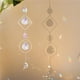 thumbnail image 1 of Wind Chime Crystal Light Catcher Ball Ornaments Colgante de marco redondo (2), 1 of 5