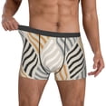 thumbnail image 2 of Kdxio Men's Boxer Briefs with Geometric Print - Comfortable and Breathable Underwear for Everyday Wear, 2 of 7