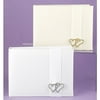 Sourced Hortense B. Hewitt Wedding Accessories, Guest Book, with All of My Heart, Ivory, 7.5-Inches x 5.75-Inches