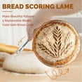 thumbnail image 4 of Sourdough Proofing Basket, Holds 2 Pounds Dough Bread Proofing Basket Set With Bread Lame For Home, 4 of 8