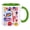 Green, variant on Patriotic Mug 4th of July Ceramic Drinking Cup,Patriotic US Ceramic Mug,250th Anniversary Commemorative Cup,Coffee Mugs for 250th Anniversary Independence Day Party Table Centerpieces