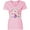 AD-Pink, variant on Day of the Dead Owl Sugar Skulls and Guitar Women's V-Neck T-Shirt