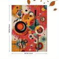 thumbnail image 3 of Floral Mandala Canvas Art Wall Decor Spiritual Style for Living Room Bedroom Office Meditation Room Home, 3 of 8