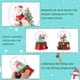 thumbnail image 1 of Bola de nieve navideña con luces, muñeco de nieve de Papá Noel, bola de cristal con base de resina, regalos para niños, recuerdos de fiesta navideña, decoración de mesa, centro de Regalo de navidad, 1 of 8