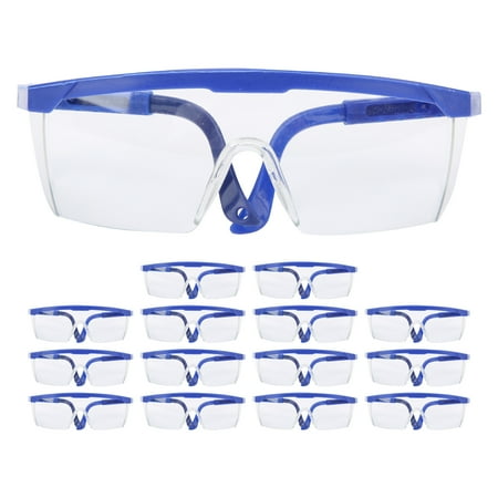 

ESTINK Cycling Glasses 15pcs Safety Goggles Impact‑Resistant Dustproof Eyes Protector For Riding Labor Woodworking Windproof Goggles