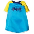 thumbnail image 3 of DC Comics Justice League Batman Little Boys Cosplay T-Shirt and Cape Toddler to Little Kid, 3 of 4