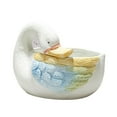 thumbnail image 1 of cisne, s s de cerámica bnca moderna de cisne , bonsái de pntas para escritorios, balcón, decorac un Baoblaze Macetas, 1 of 8