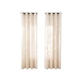 thumbnail image 3 of Aoznliie Bohemian Curtains, Semi Blackout Geometric Print Curtains for Living Room Bedroom, Boho Window Curtain with Grommets, 85x52in, 3 of 7