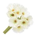 thumbnail image 1 of Flores artificiales para el hogar, oficina, simulación, decoración Floral, banquete de boda, Flor falsa de PU, blanco 10 Piezas Advancent HA000017-01B, 1 of 6