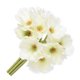 thumbnail image 1 of Flores artificiales para el hogar, oficina, simulación, decoración Floral, banquete de boda, Flor falsa de PU, blanco 10 Piezas sidaley HA000017-01B, 1 of 6