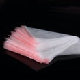 thumbnail image 4 of 100 Pcs/Pack Small Zip Lock Plastic Bags Reclosable Transparent Bag Shoe Bag Vacuum Storage Bag Poly Clear Bags Thickness 0.05mm, 4 of 7