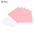 thumbnail image 3 of Uxcell Table Name Place Cards,50pack Favor Decor Hollow Butterfly Cut Design Seat Blank Card, Pink, 3 of 5