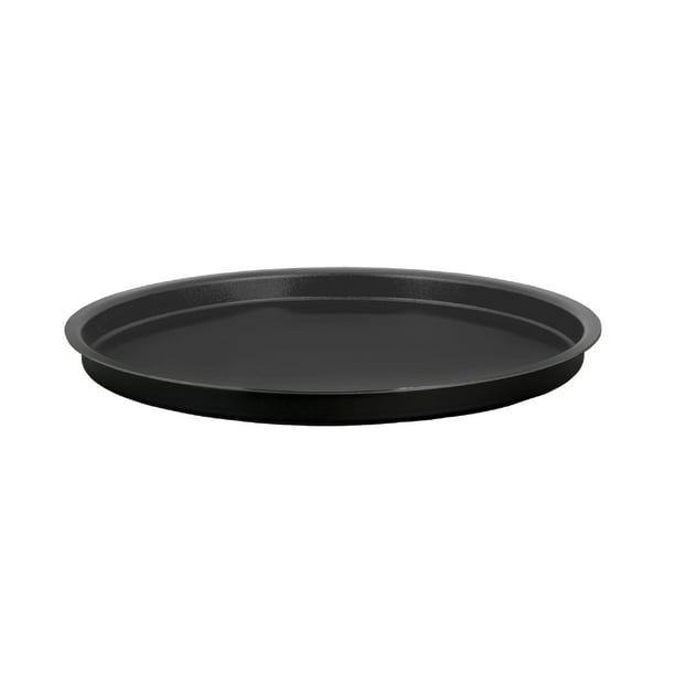 HUDSON VALLEY | Sartén Charola para Pizza 35 cm, Acero de Carbono Redondo, Doble Antiadherente, Resistente a Altas Temperaturas, Ideal para Panes y Repostería, Fácil de limpiar