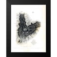 thumbnail image 2 of US Expedition 19x24 Black Modern Framed Museum Art Print Titled - Haleakala Maui County Hawaii - US 1841, 2 of 5
