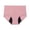 Pink, variant on ZNQHFRE Women Cotton Panty Menstrual Briefs , Heavy Flow Period Underwear with Leak proof Crotch Purple XL
