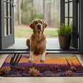 thumbnail image 3 of ONETECH Cactus Plants Sunset Desert Doormat Entrance Mat Non-Slip Durable for Home Entrance 19.68*39.37 in, 3 of 6