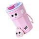 thumbnail image 3 of Taza de café de viaje Taza de café aislada de acero inoxidable de apariencia linda con tapa para oficina rosa 400 ml, 3 of 12