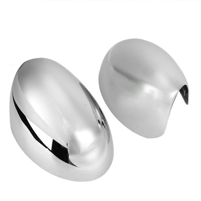 Side Mirror Cover,2pcs ABS Chrome Plating Rearview Mirror Cover Wing Mirror Cap Tried and Trusted