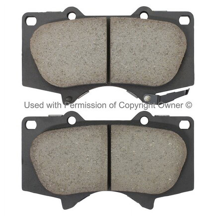 Mpa Electrical 1003-0976AC Quality Built Disc Brake Pad Set   Black Series,