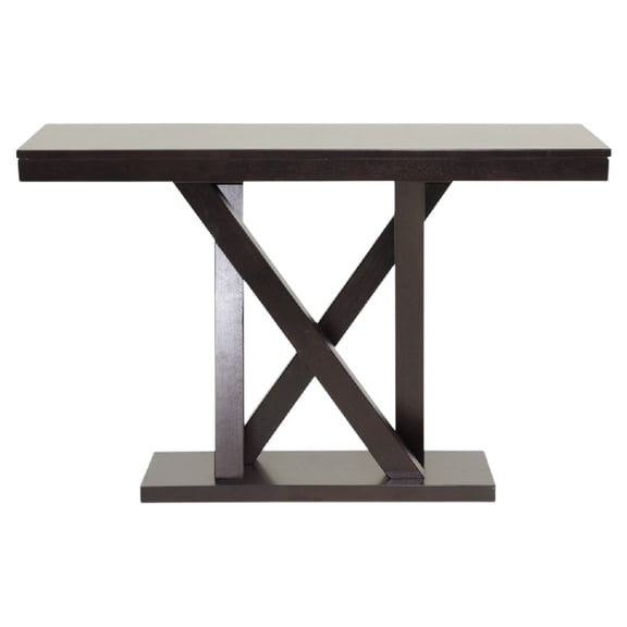 Baxton Studio Everdon Modern Espresso Dark Brown Console or Sofa Table