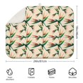 thumbnail image 2 of Microfibre Drying Mat for Kitchen Bird Of Paradise Dish Drying Drainer Mat Absorbent Drying Mat Washing Up for Glass, Plate & Cup 16inch X 18inch, 2 of 5