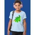 thumbnail image 2 of Cute Dinosaur T-Shirt Juniors -Image by Shutterstock,  x-Large, 2 of 4