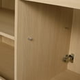 thumbnail image 5 of 60" Freestanding Bathroom Vanity with Double Resin Sink and Ample Bottom Storage for Bathroom Essentials, 5 of 6