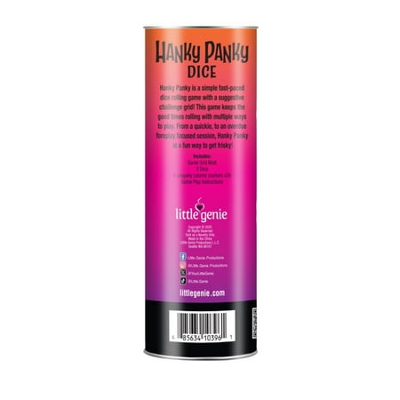 Hanky Panky Dice Game - Game for Couples