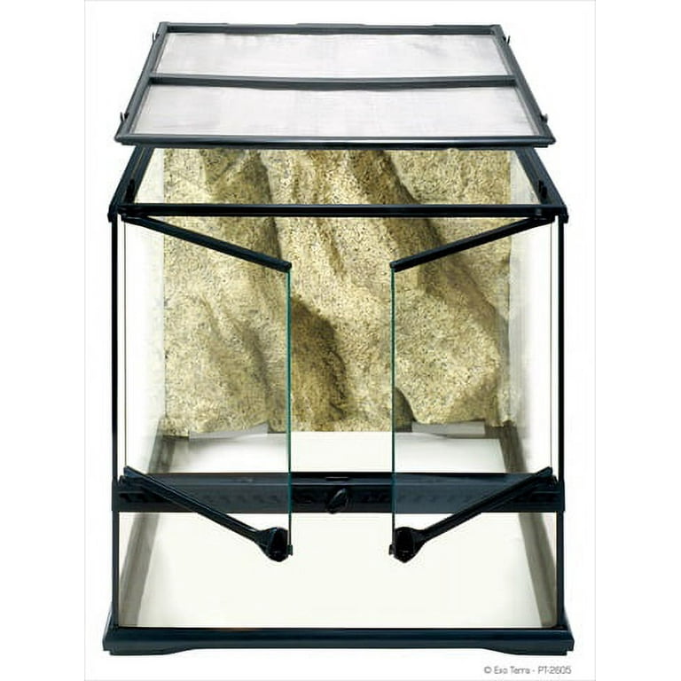 Exo Terra Glass Terrarium, 18 by 18 by 18-Inch - Walmart.com