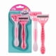 thumbnail image 1 of Guardurnaity Cuchillas lisas rosadas para afeitadora de mujer, experiencia de afeitado segura y cómoda, Manual de seguridad corporal para mujeres Depiladoras, 1 of 2