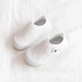 thumbnail image 3 of eileial Toddler Boys Girls Sneaker Slip on Shoes Kids Lightweight Breathable Walking Shoes,White 1.5, 3 of 6
