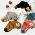 thumbnail image 3 of Dengjunhu Baby Boy Girl Elastic Stocking Toddler Pineapple Carrot Cotton Middle Tube Socks, 3 of 7