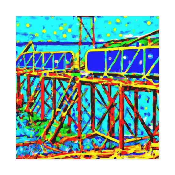 Pier Fuzed Pop Art - Canvas
