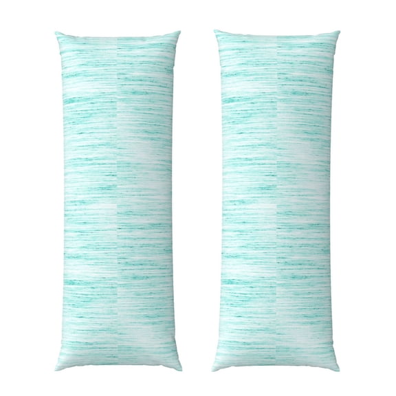 Bingfone Body Pillow Cover Long Pillow Case with Zipper Decorative Bedding Pillowcase 20"x54" Soft Cushion Pillow Case for Bedroom-Blue Bright