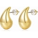 thumbnail image 1 of Lightweight Hypoallergenic Waterdrop Earrings in Gold Tone for Women Stylish Dupes, 1 of 5