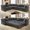 Gray, variant on Timbernest 115.3" Sectional Sleeper Sofa with Pull Out Bed, L Shape Couch for Living Room, Button Tufted and Gold Trim Rolled Arms, Velvet Beige