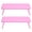 Pink, variant on Suodoka 2 PCS Arm Rest for Nails Tech Rectangle Foldable Washable Manicure Hand Rest Cushion for Nail Lamp Height Less Than 8cm White (12.6 in / 32 cm)