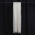 thumbnail image 4 of 2X Elegant Cream Crochet Lace Macrame Table Runner with Tassels for Rustic Wedding Decoration and F, 4 of 5