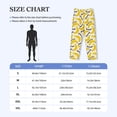 thumbnail image 4 of Logiee Banana Fruit Print Pajama Pants for Men,Men’s Pajama Bottoms,Mens PJ Pants with Pockets & Button Fly-XX-Large, 4 of 6