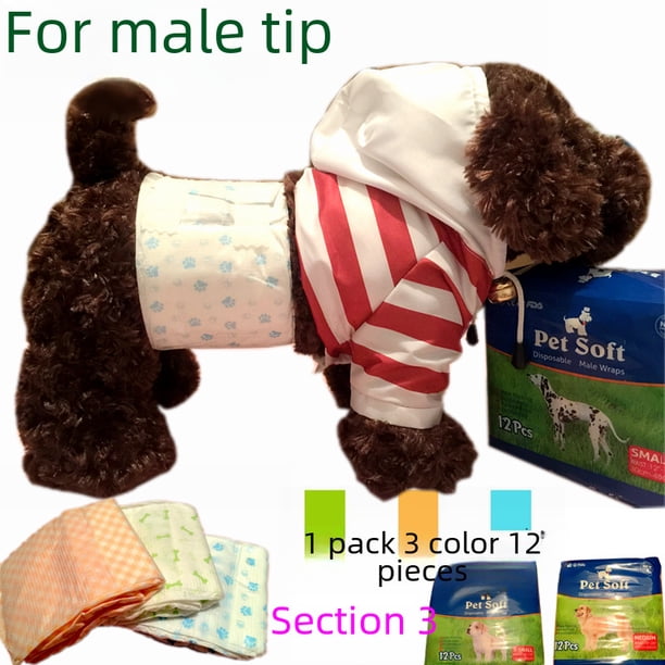 Pañales desechables para mascotas, pañales para perros machos, pantalones fisiológicos para perros, compresas sanitarias para hembras, pañales para perros