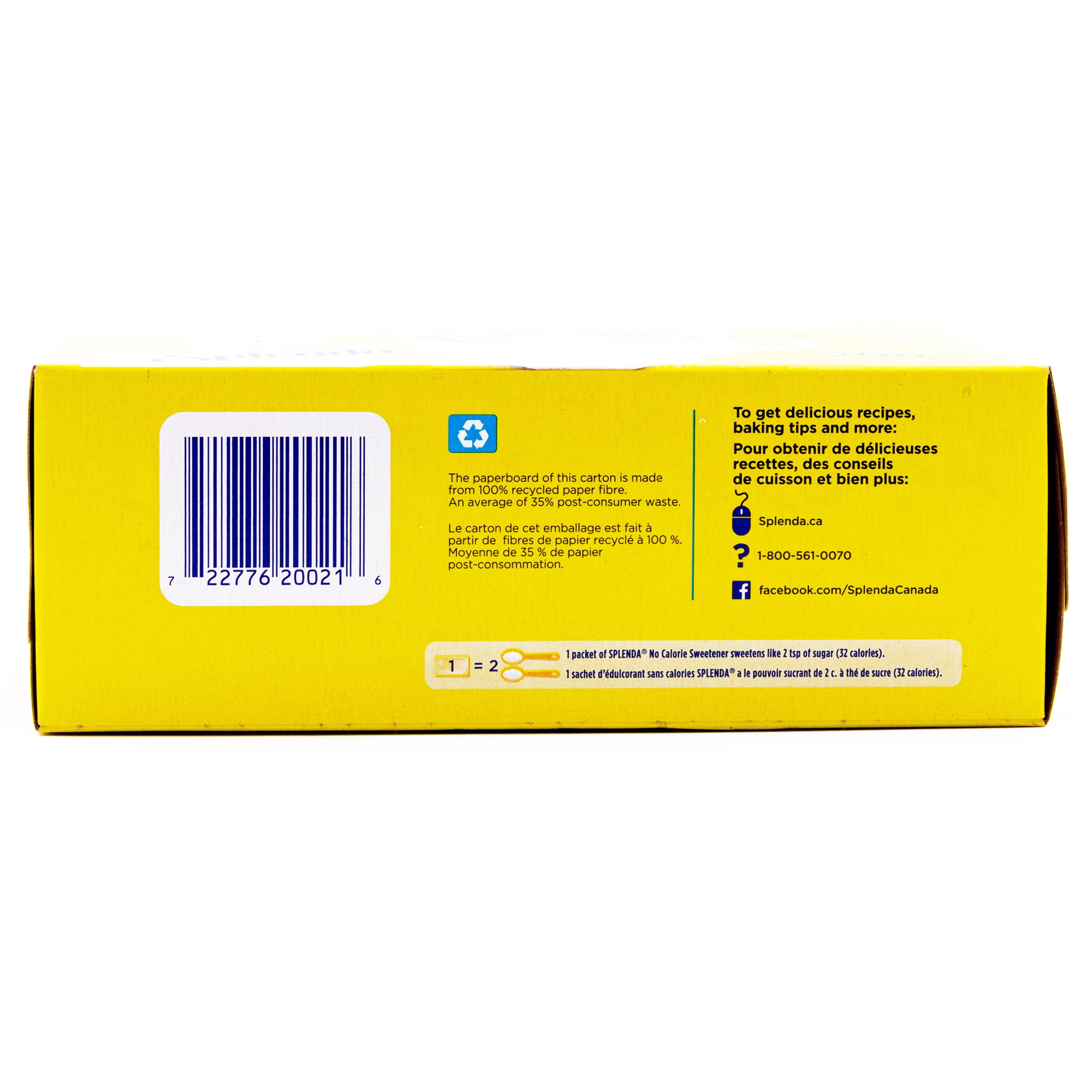 Splenda® No Calorie Sweetener Packets, 200 packets, sucralose