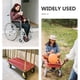 thumbnail image 4 of Ruedas para carrito de compras de supermercado, ruedas plegables para carrito de compras, 2 uds., 4 of 7