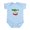 Sky Blue, variant on CafePress - Nonna's Little Angel Infant Bodysuit - Baby Light Bodysuit, Size Newborn - 24 Months