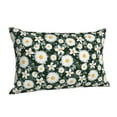 thumbnail image 2 of Disketp Pillow Covers White Daisies And Bee Pattern Throw Pillow Case Cushion Covers,Cushion For Bedroom,Couch,Home-16"X24", 2 of 8